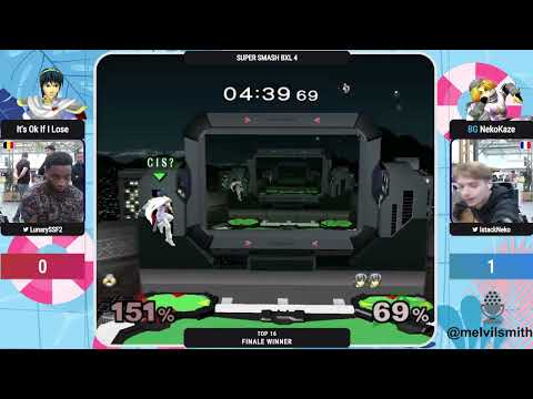 Super Smash Bxl 4 - Winner Final -  Lunary vs Nekokaze
