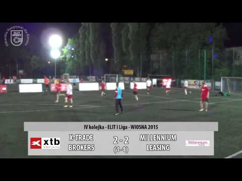 X-TRADE BROKERS 3:3 MILLENNIUM Leasing - ELIT I Liga WIOSNA 2015