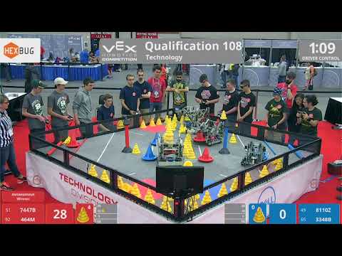 2018 VRC Tech Q108 - 7447B 464M vs 8110Z 3348B - 99 to 34