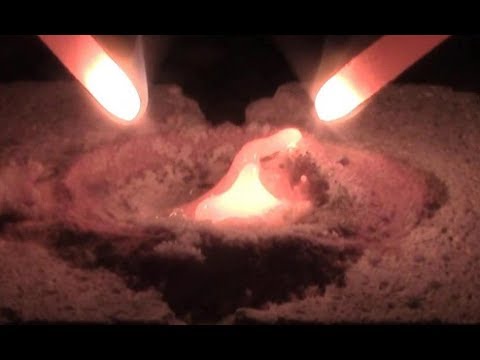 Melting Sand Into Glass