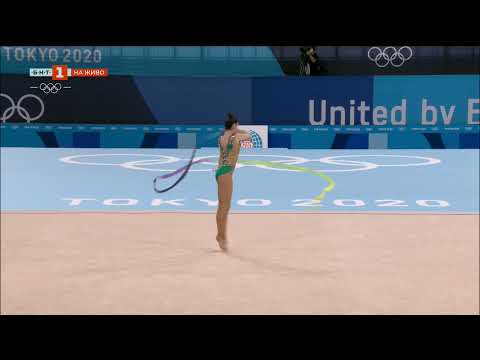 Alina Adilkhanova - Ribbon Qualifications - Tokyo 2020 Olympic Games (HD)