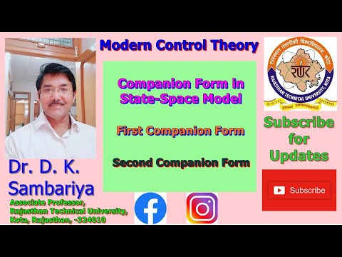 Lecture-4: MCT: State Space Model