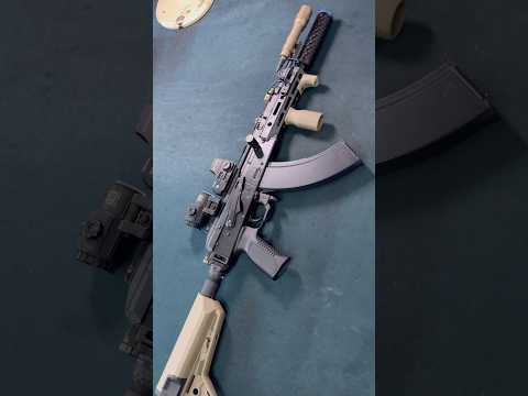 AKX External Build with Magpul Furniture #airsoft #airsoftrifle #airsoftcqb #pewgun #bb #marui
