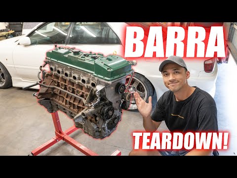 $800 BARRA ENGINE TEARDOWN - Preparing for BOOST!