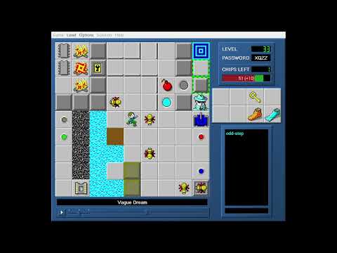 Chip's Challenge CCLP3 Level 33 (Vague Dream) - 41 seconds
