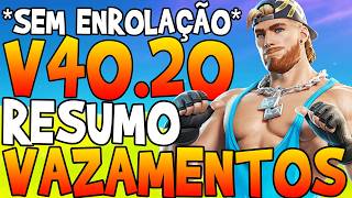 SKINS VAZADAS, NOVO LOBBY DO SALVE O MUNDO E MUITO MAIS! - FORTNITE