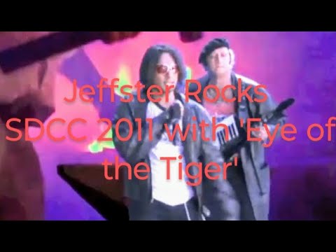 Jeffster's Epic 'Eye of the Tiger'  Music Video: Chuck Panel SDCC 2011