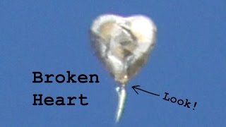 Broken Heart UFO captured by Robert Bingham