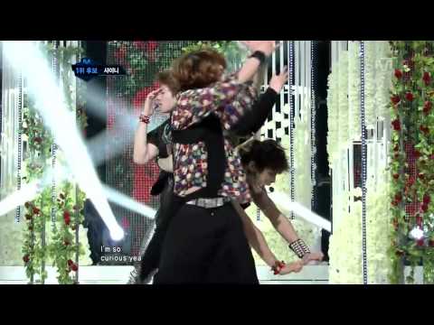 Tellu - SHINee - Sherlock (120329 Mnet M!Countdown).mkv