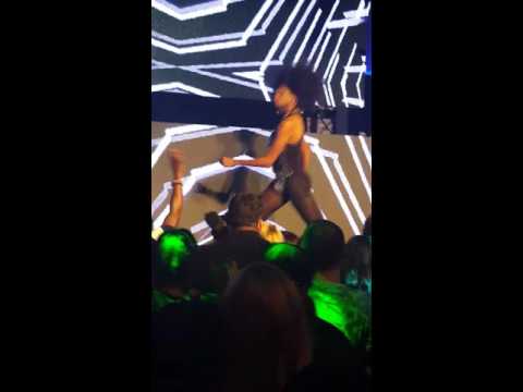 Shequitta Job performing at Rich's, San Diego