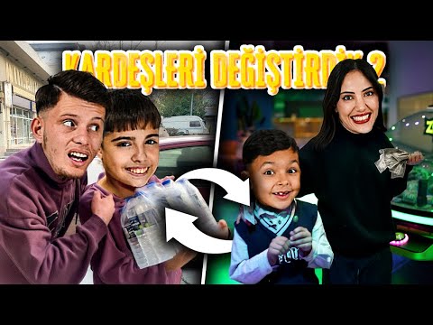 24 SAAT BOYUNCA KARDEŞLERİ DEĞİŞTİRDİK ?! (ZENGİN VS FAKİR) @Tugba.Eroglu