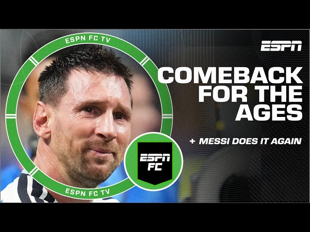 Lionel Messi once again proves Father Time 'WRONG' | ESPN FC
