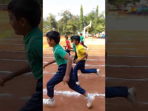 Running 🏃‍♀️ Race on Sports day celebration in school 👏👏👍👍👌