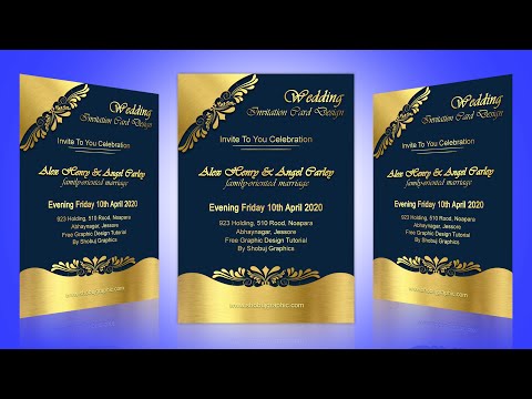 Photoshop Tutorial | How to Create a Wedding...