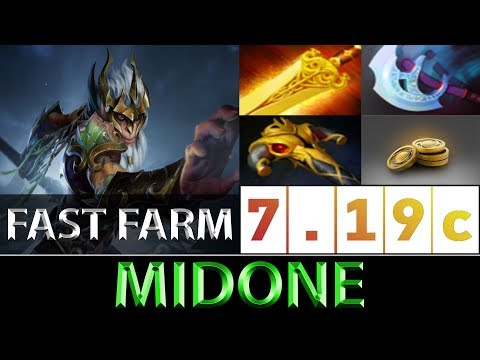 MidOne [Monkey King] Fast Farm Radiance Build ► Dota 2 7.19c