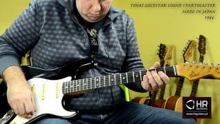 Video thumbnail for TOKAI GOLDSTAR SOUND STRATOCASTER, JAPAN, 1984 by HR GUITARS