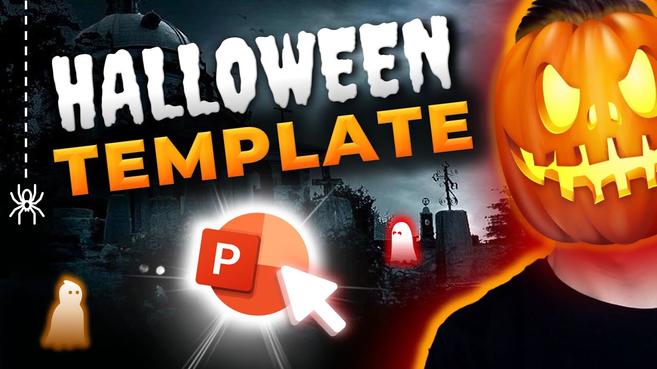 EPIC Spooky Halloween PowerPoint Template Tutorial