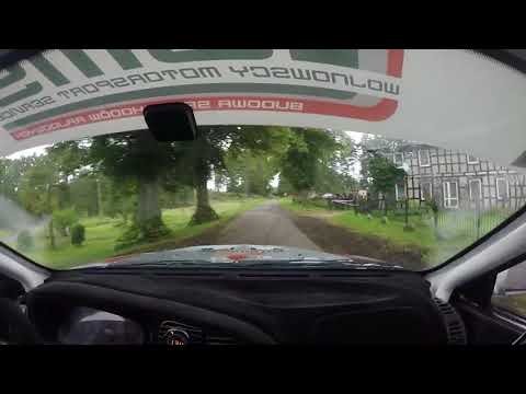Rajd Chojnicki 2017 Odcinek drogowy W. Dziedzic B. Piotrowski