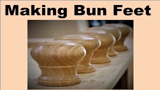 Woodturning:  Make and install Bun Feet