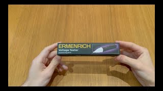 Tester napětí Ermenrich Zing WT40 černý