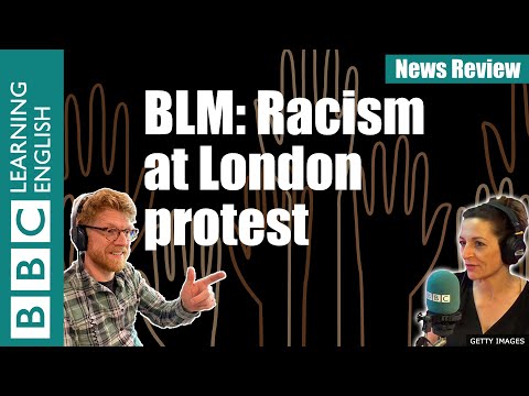 ブラック・ライヴズ・マター（黒人の命を軽んじるな）:ロンドンのデモでの人種差別 - ニュース・レビュー (Black Lives Matter: Racism at London protest - News Review)