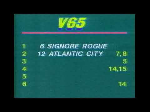V65-tävlingar på Åby 7 februari 1987.