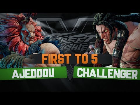 [ First To 5 ] Ajeddou (Akuma) vs VFM Challenger (Necalli) - SFV