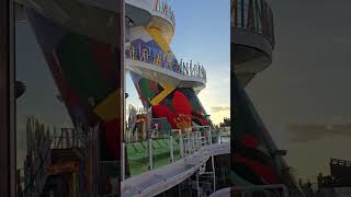 Anchored Adventure Park on Star of the Seas Cruise Ship | Star of the Seas Cruise full review 2025