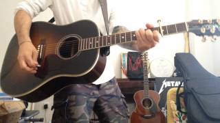 &quot;La Lluvia en los zapatos&quot; Leiva Cover Guitarra Acústica por Igor Inza 2017 Gibson J-45