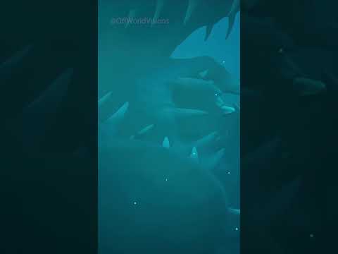 Shadayy l Giant Sea Worms_😳 #cgi #underwater #ocean #monster #shorts #horror #scary(2K)