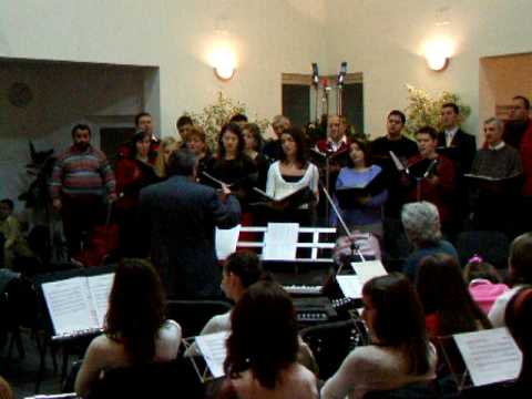 Pro Deum Arad Romania - "Umil in ieslea rece" - fragment
