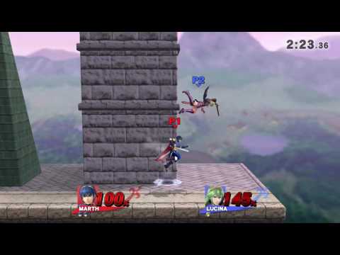 Nair Dancing Blade Footstool Combo-SSB4