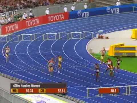 Women 400m hurdles final