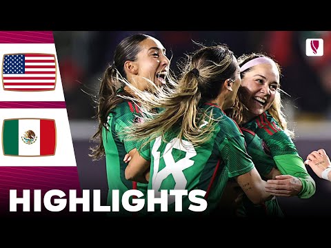 United States vs Mexico | What a Surprise | Highlights | Concacaf W Gold Cup Women's 26-02-2024