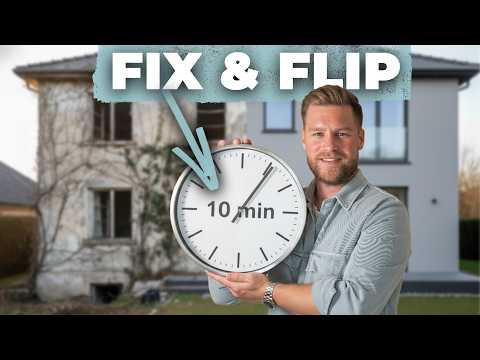 Earn money with Fix & Flip, this is how you start as a beginner