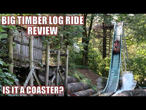 Video review of Big Timber Log Ride by Canobie Coaster