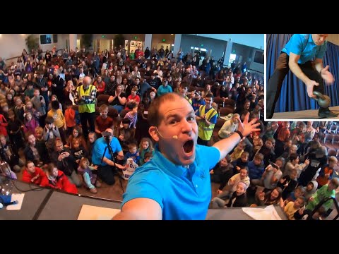 World's Fastest Juggler does it with a 20 pound weight - World Record Attempt