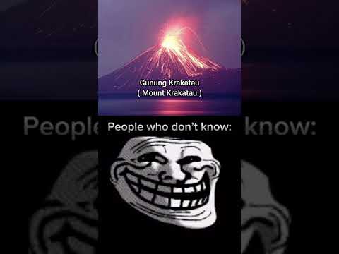 Gunung Toba ☠️☠️💀💀#gunung #toba #volcano #earthdestroy