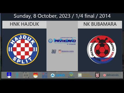 1/4 finals / 2014 / HNK Hajduk - NK Bubamara / 2 : 0  / Sunday, 8 October, 2023.