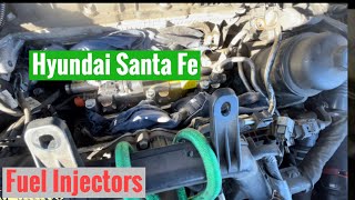 2017 Hyundai Santa Fe Misfires caused by fuel injector