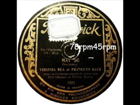 May be   Virginia Rae und Franklyn Baur