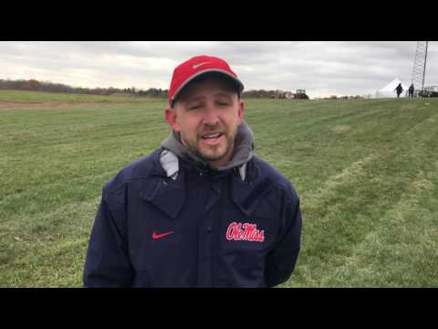 Ole Miss's Ryan Vanhoy talks after teams surprising 4th place finish at 2016 NCAA XC