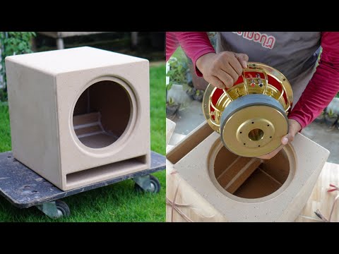 DIY - 10''inch Subwoofer Box |  2000W Subwoofer