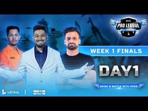 PRO LEAGUE S3 | WEEK 1 FINALS • DAY 1 FT. OG , MAFIAS , NGX , TSG, TWOB @TotalGaming093@ROCKYRDX