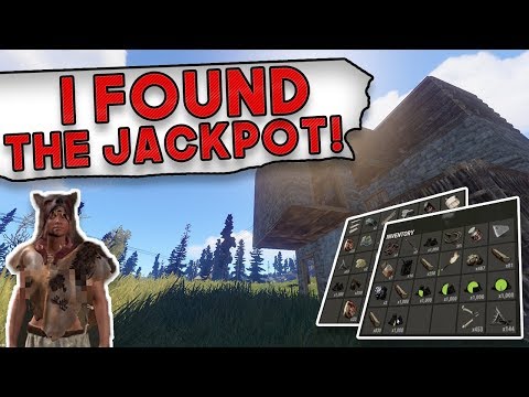 FINDING CRAZY LOOT IN ABANDONED BASE! | Rust SOLO SURVIVAL Gameplay | The Official Wipe #2