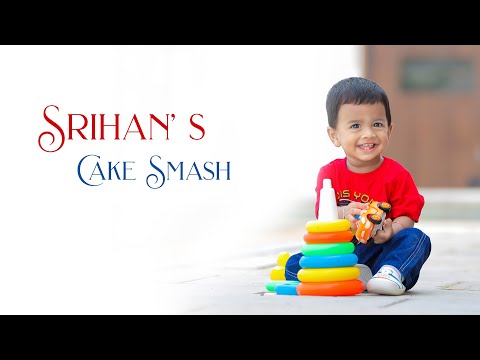 Srihan's Cake Smash | Best Pre-birthday | The Little Butterfly - Kids Photography