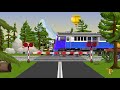 Rail Crossing For Children Pociągi Dla Dzieci