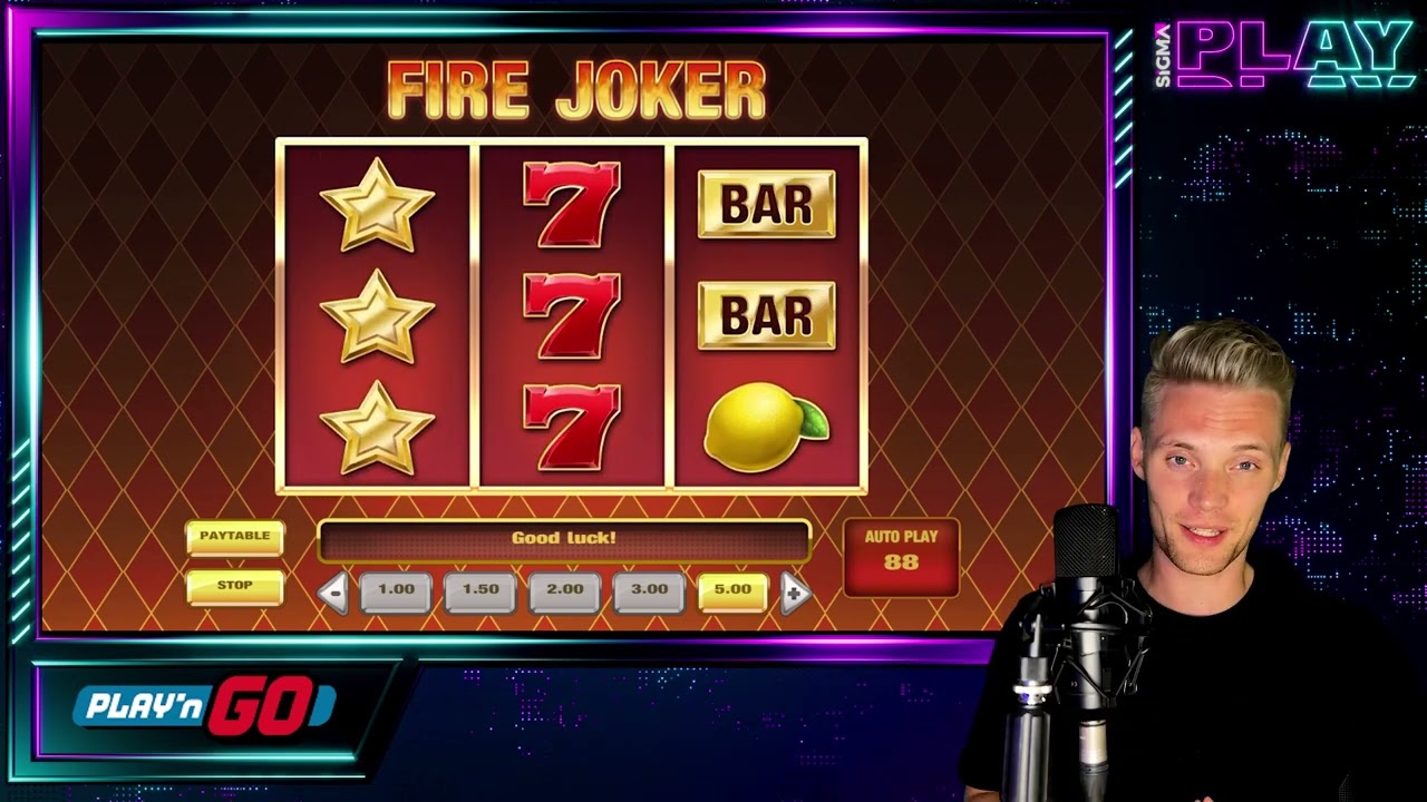 Fire Joker Slot Gameplay — Play'n GO | SiGMA Play