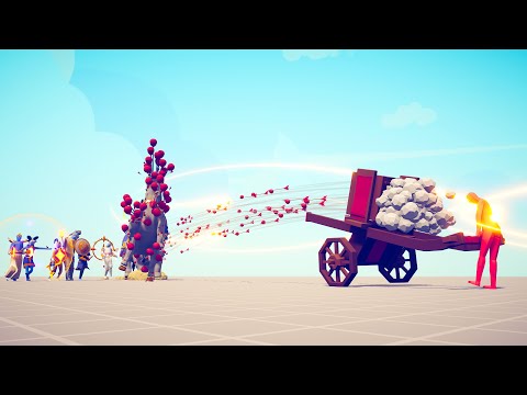 BALLOON HWACHA vs EVERY FACTION - Totally Accurate Battle Simulator TABS