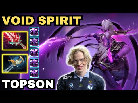 🔥 TOPSON Void Spirit Midlane 7.33e 🔥 Damage Build Master Tier - Dota 2